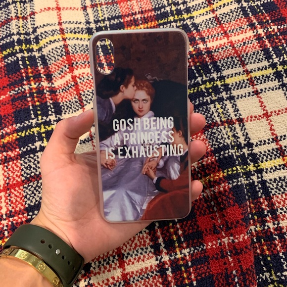 iPhone X/Xs/Xs Max “Princess is Exhausting “ Case - Picture 2 of 3